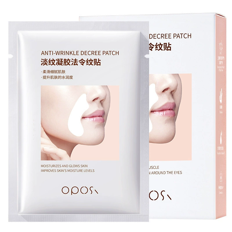 Gel, moisturizing patch for face, 2.5g, 10 pair, anti-wrinkle