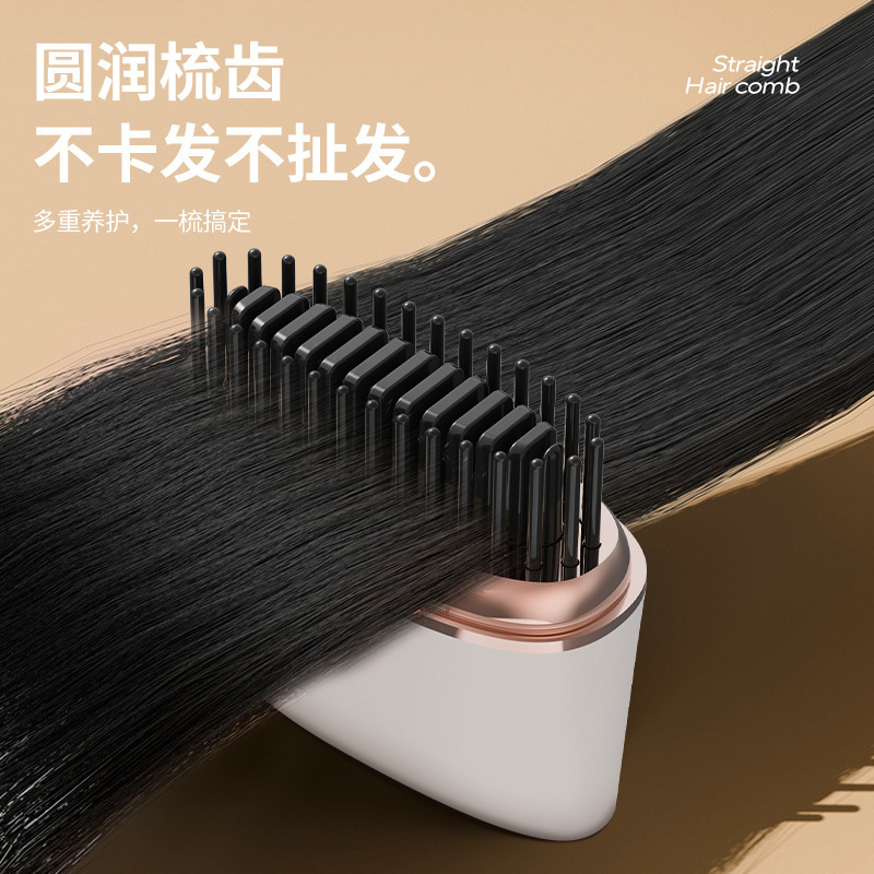 Nuevo mini bolsillo alisador de cabello perezoso portátil cabello recto barra de cabello inalámbrico cabello recto bobinado doble uso cabello recto