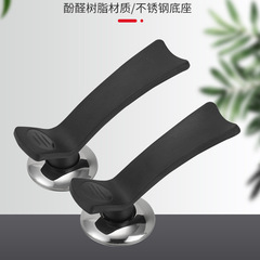 Clamp-on Anti-Scald Pot Lid Handle Glass Lid Anti-Scald Bakelite Handle Universal Wok Handle Lid Cookware Accessory