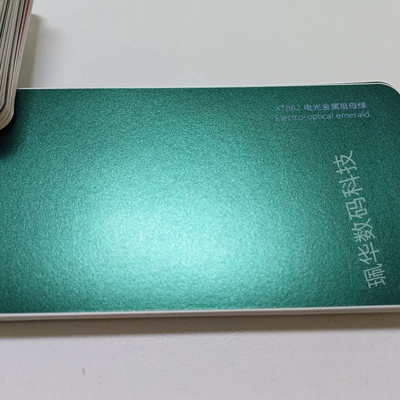 Car Brightening Film — Auto Color Change Film - electro-optical-metallic-emerald-152165mroll