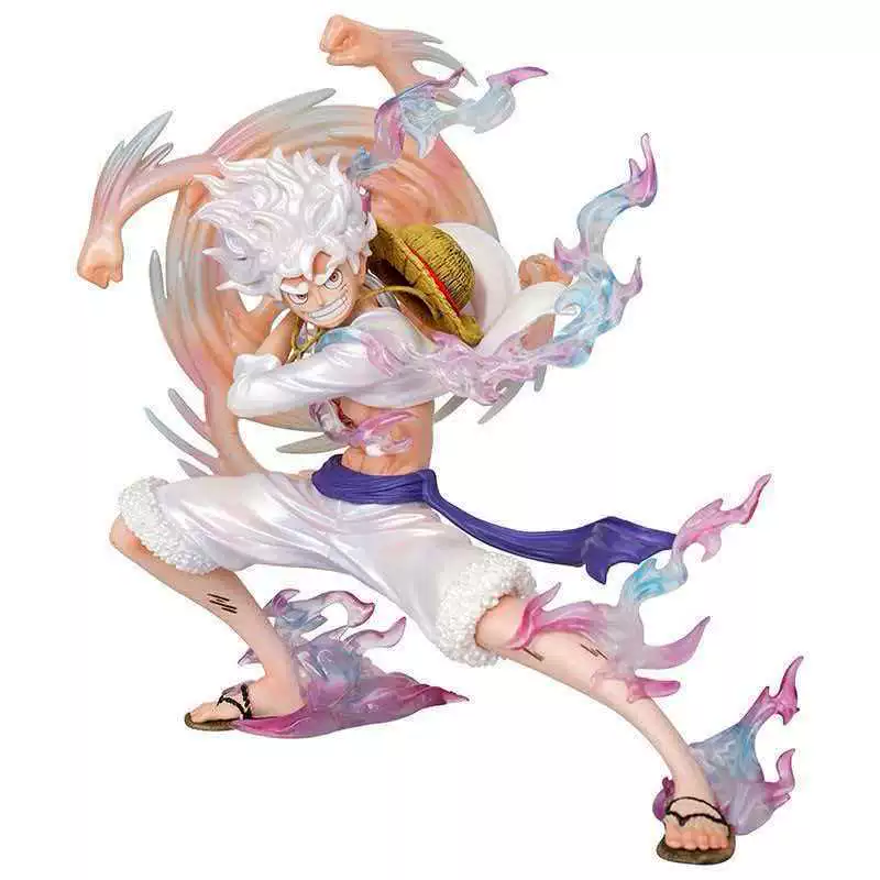 Фигура One Piece, Пятое колесо Солнца Бог, Ника Луффи, настольные украшения, периферийная модель анимации