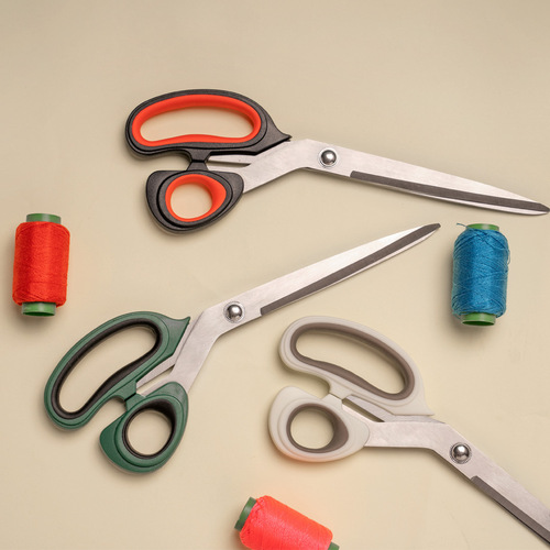 Grill Meat Scissors BBQ Grill Meat Shears Multi-functional Stainless Steel Food Shears BBQ Store Special Chicken Steak Beef Shear