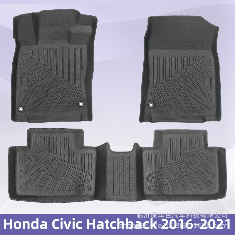 Para HONDA Civic hatchback 2016 - 2021 3D TPE para todo el tiempo