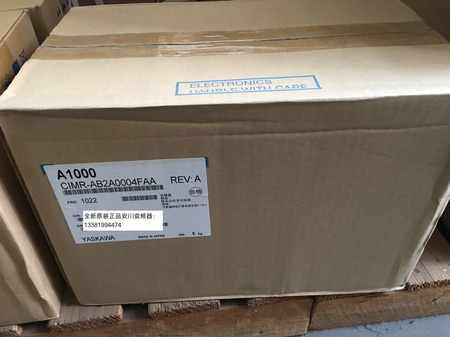 全新原装日本安川变频器A1000 CIMR-AB2A0004FAA 0.75kw/0.4kw