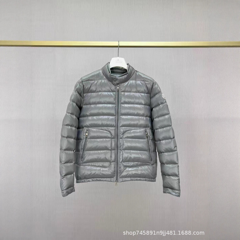 Mengjia Acorus lightweight men's down jacket with large pockets, short style, thin stand-up collar, high-end winter coat Mengjia Acorus lightweight men's down jacket with large pockets, short style, thin stand-up collar, high-end winter coat