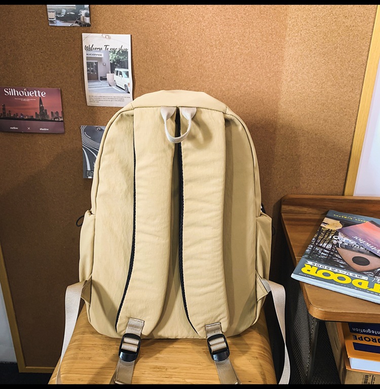 337g Weight Polyester Lining Material Sewing Thread Fashion Element Zipper Closure Type Double Shoulder Straps Strap Type Zipper Backpack Bags Type Holiday, Travel Occasion Oxford Cloth Material Waterproof Function Hiking Backpack Backpack Solid Color Pattern All Seasons Season Unisex Gender Classic Style, Sports Style Square Shape Large Size Waterproof Solid Color Holiday Travel Hiking Backpack 41