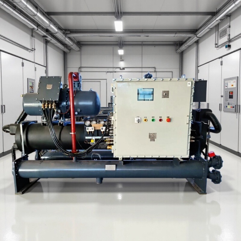 Industrial Explosion-Proof Chiller Ex Dllbt4 Grade Air-Cooled Refrigeration Equipment for Chemical and Hazardous Chemicals Applications