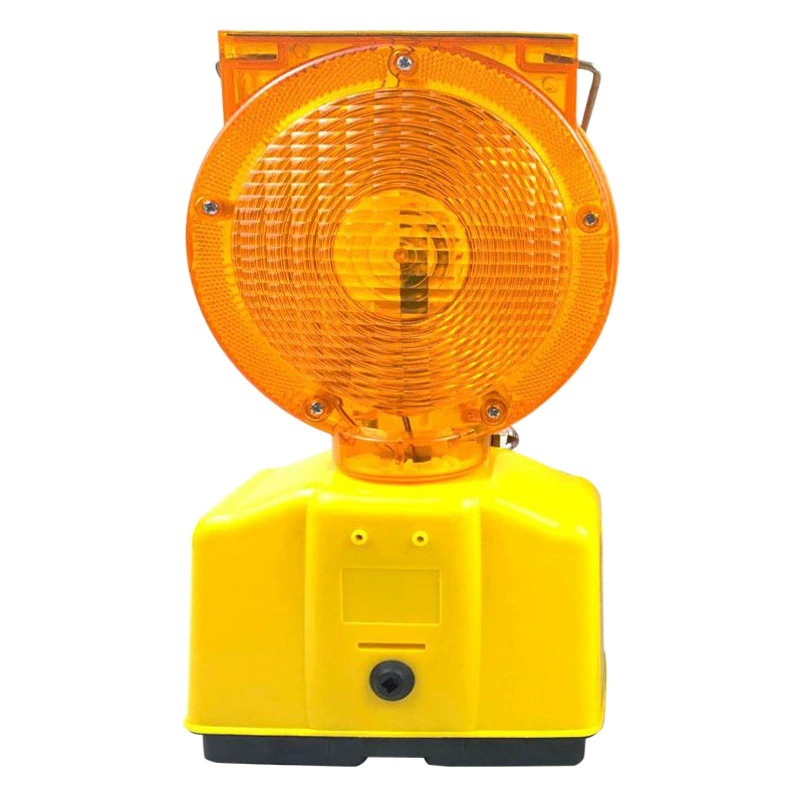 Солнечные красные и синие проблесковые огни для инженерных объектов, солнечные сигнальные огни, двусторонние автоматические проблесковые уличные фонари для строительных сайтов