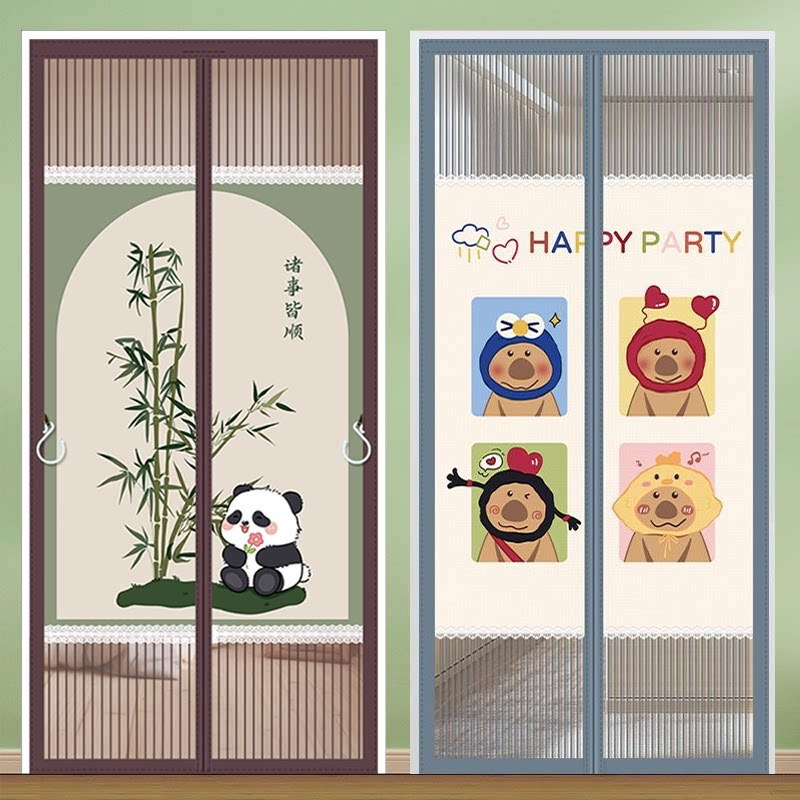 Mosquito-Proof Door Curtain, Privacy and Privacy Curtain, Ventilated Bedroom Semi-Privacy Curtain, Partition, No-Drill Magic Tape, Magnetic Mosquito Protection Mosquito-Proof Door Curtain, Privacy and Privacy Curtain, Ventilated Bedroom Semi-Privacy Curtain, Partition, No-Drill Magic Tape, Magnetic Mosquito Protection