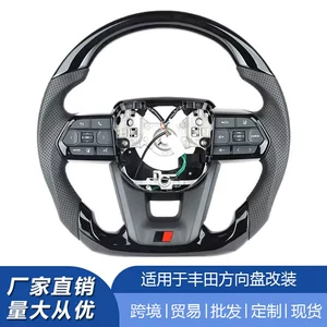 Suitable for Toyota Cruiser Lc300 Lc200 Lc150 Fj70 Fj200 Modified Peach Wood Steering Wheel