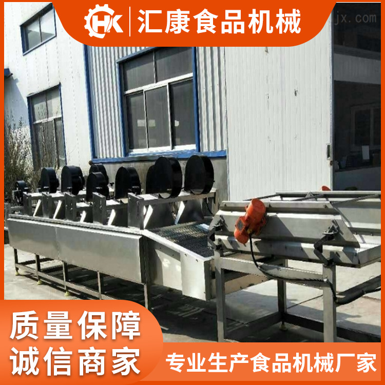 汇康机械翻转式风干机 双排风口食品快速干燥机 凤爪包装袋除水机