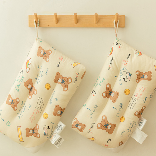 60 pieces 100% cotton children's pillows Category A all-season universal cartoon baby washable pillow stuffing manufacturer