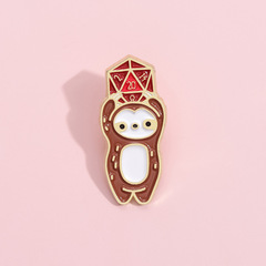 創意動漫遊戲系列周邊胸針個性樹懶造型動物徽章可愛跨境金屬配飾