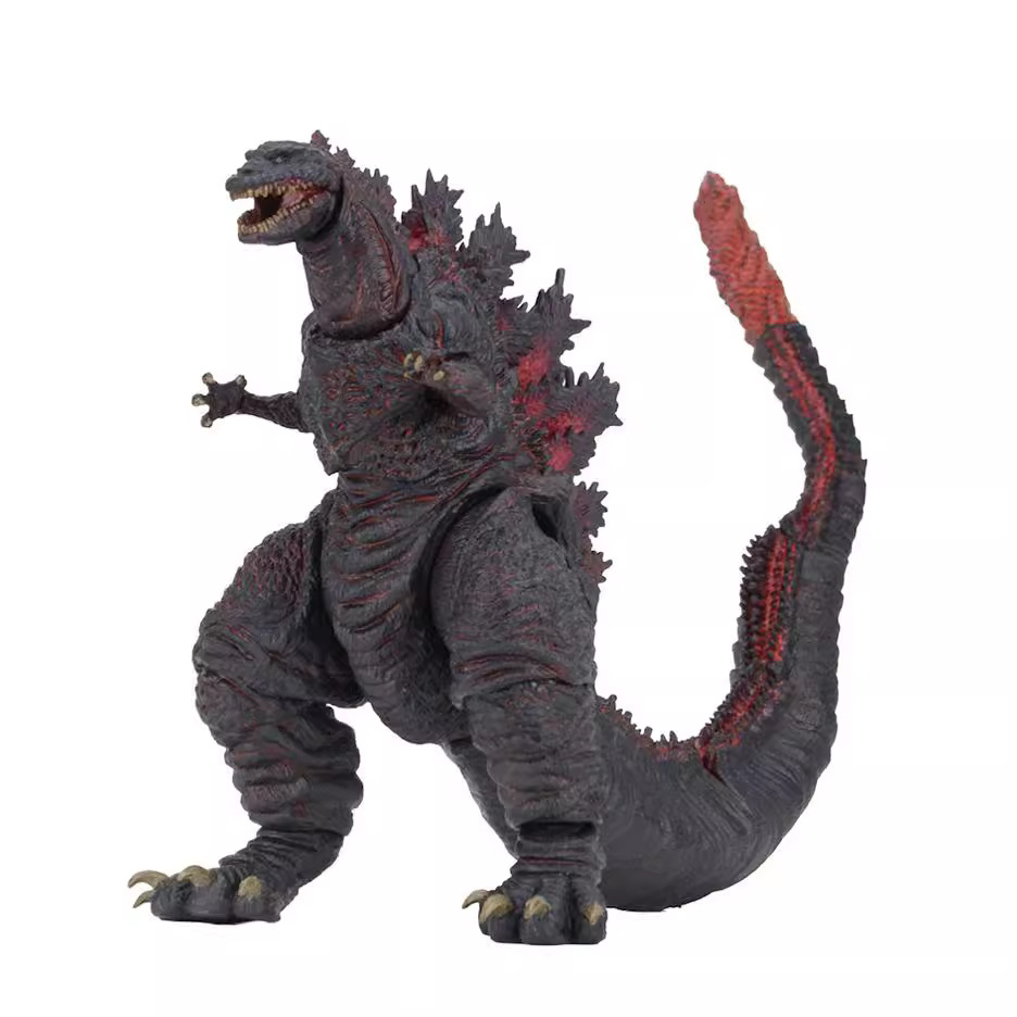 NECA película versión 2016 real Godzilla dinosaurio monstruo móvil Godzilla hecho a mano modelo regalo juguete