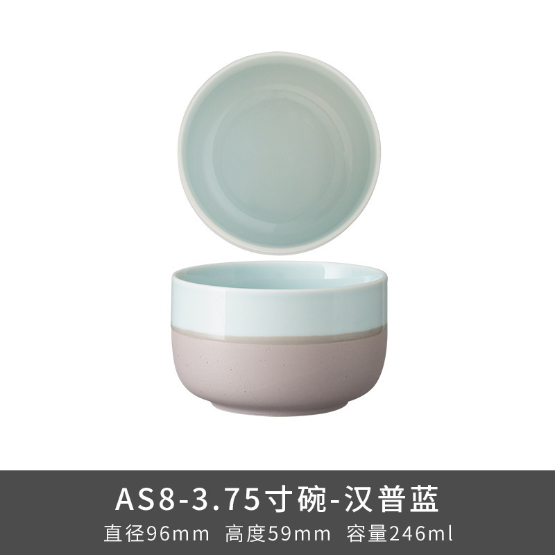 Transfronterizo LZ LCCang cerámica Hampton serie Inglés viento alto color esmalte nuevo hueso porcelana cubiertos domésticos artículos