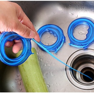 Kitchen retractable pipe dredge hook sewer toilet dredge sink anti-blocking cleaning hook hair dredge