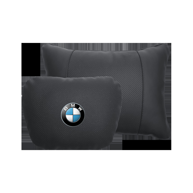 (2개) BMW 3 시리즈 5 시리즈 6 시리즈 X1 | X2 | X3 | X5 | X6 | GT 나파 가죽 머리 받침 요추 인테리어에 적합
