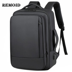 Large Capacity Business Backpack 15.6-inch Expandable Business Travel Dual Shoulder Bag Portable Weight Reduction Multifunctional Gift Bag