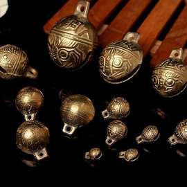 爱淘淘 diy配件 虎头护身铜铃铛 编织手链脚链铃铛 宠物铃铛