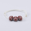 Basketball adjustable ball, woven bracelet handmade, European style, wholesale