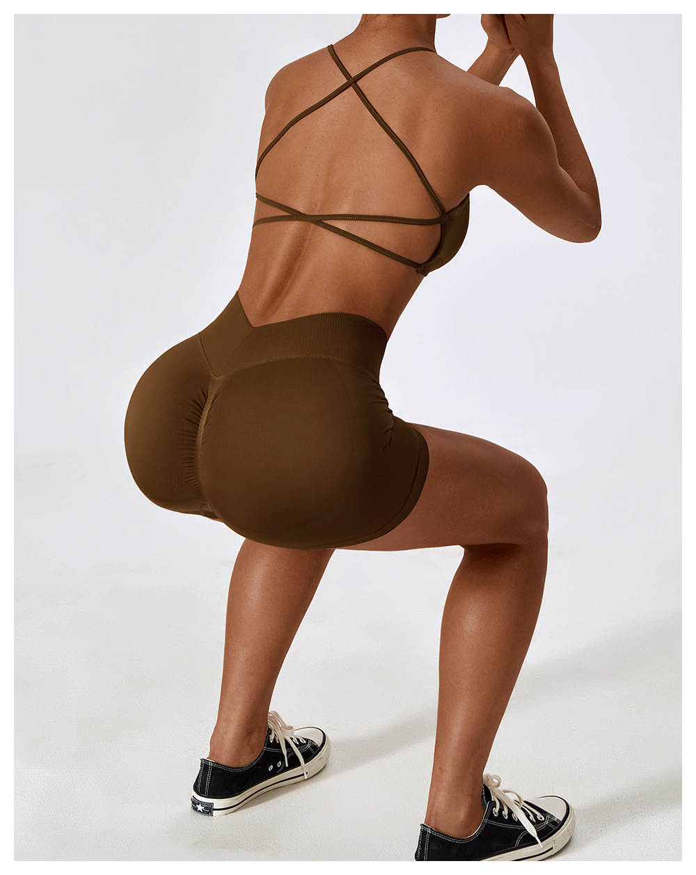227g Weight Shorts Pants Length Nylon, Spandex Fabric Type Skinny Pants Pants Type Gym Occasion Solid Color Pattern Summer Season Sports Style Sports Solid Color Nylon Spandex Active Bottoms Skinny Pants 22