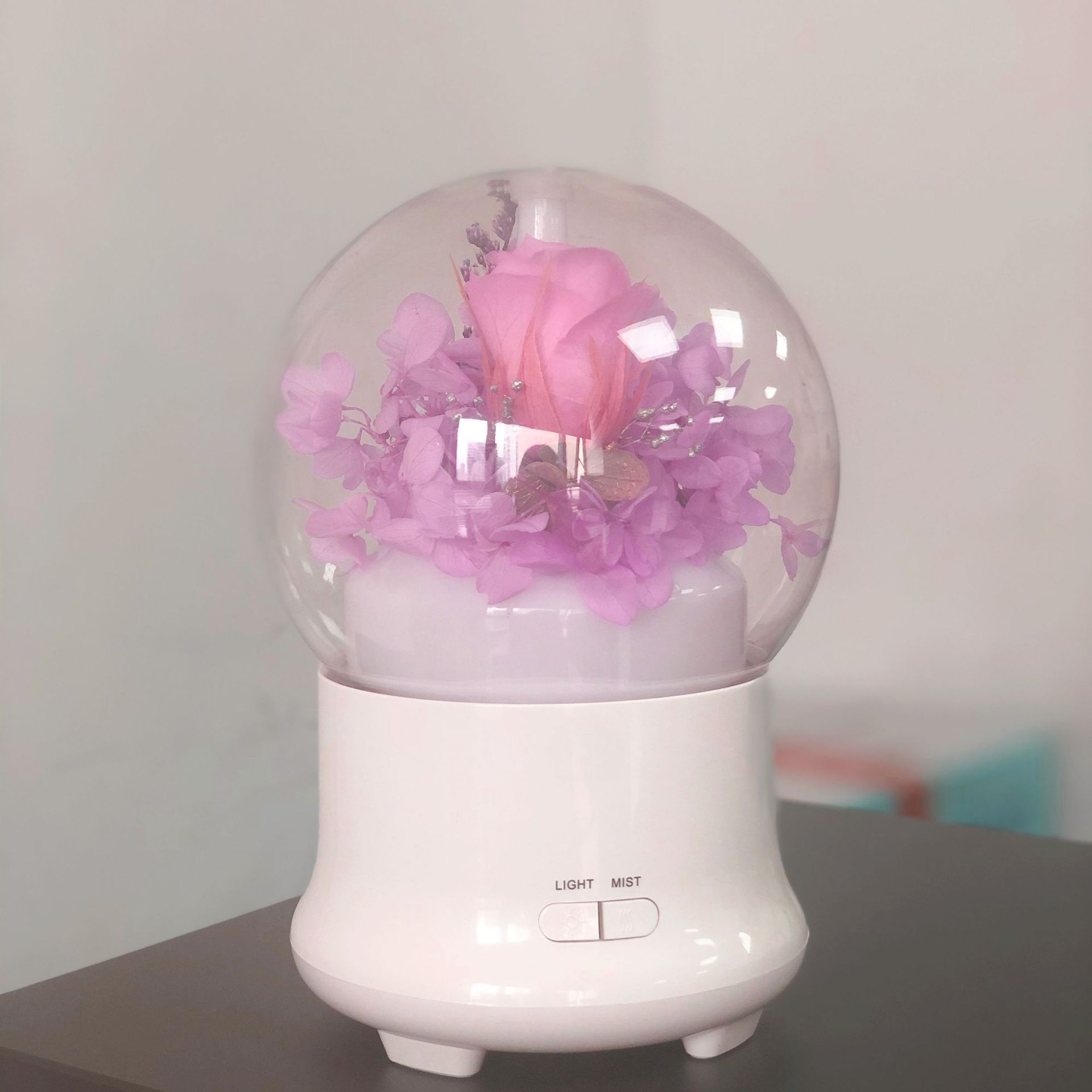 불멸의 보라색 수국