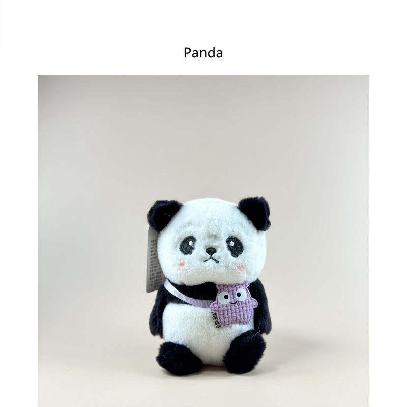本物のかわいいパンダペンダント景勝地人形パンダ人形パンダボールぬいぐるみガールフレンドギフト卸売|undefined