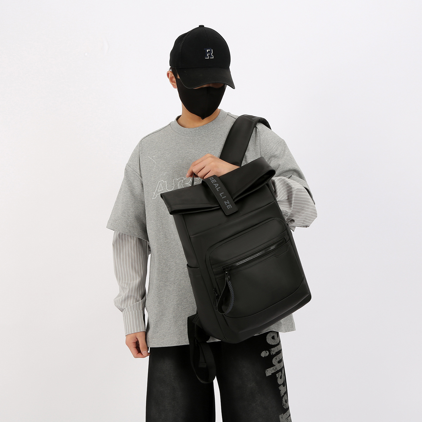 Travel Water-resistant Backpack For Men, Large-capacity Business Commuter Backpack, Travel Leisure Storage Computer Bag_voghion.com