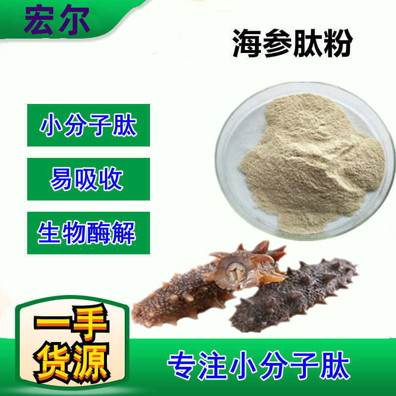 海参肽粉， 食品级小分子肽， 活性肽 吸收好，量大优惠