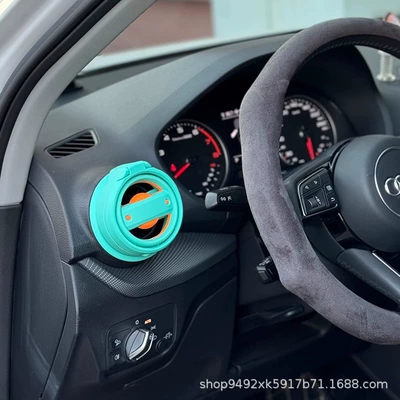 Car cup holder/beverage holder — A1 Q2L Circular Air Vent