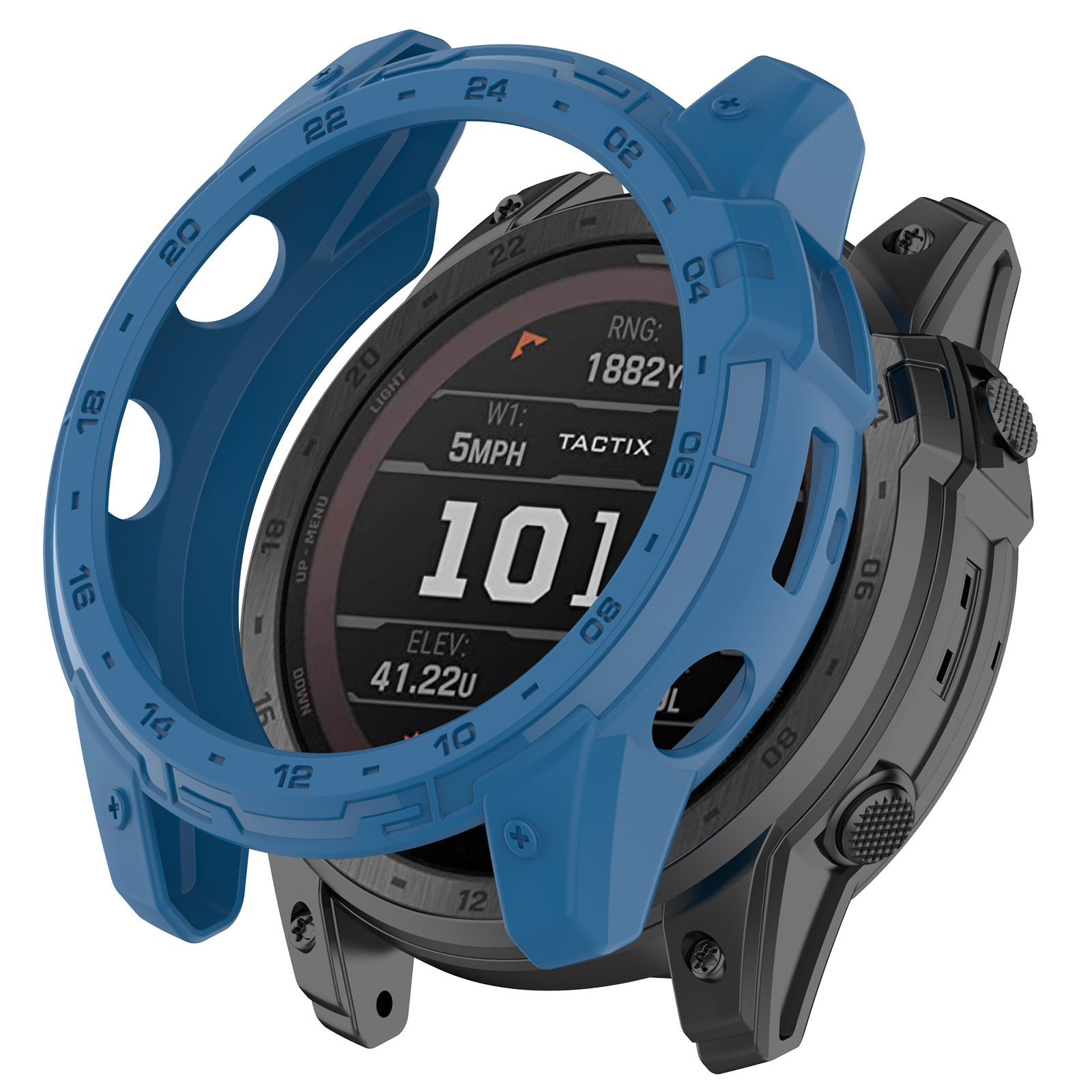 Adecuado para jiaming Garmin Fenix 7X armadura caso hueco TPU escala Shell