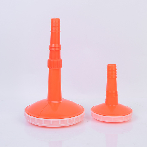 Manufacturer wholesale round head sprinkler head agricultural plastic garden irrigation sprinkler head plastic shower fitting 1 inch