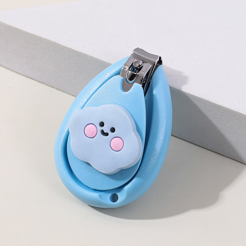Cortaúñas de Seguridad para Bebé, Plástico y Acero Inoxidable, para Bebés y Niños Pequeños