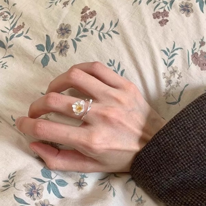 新中国式のベゴニアの花の指輪の女性の大衆の清冷感の調整ができます。|undefined