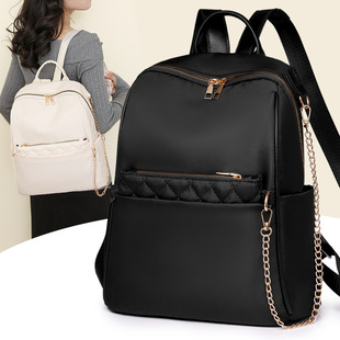 Foreign Trade Casual Small Backpack Korean Style Trendy Fresh and Simple Women's Backpack Niche Design Casual Travel Backpack