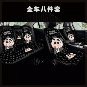 Seat cushion, seat cover — and Back Cushion 8-Piece Set - rz-stitch-car-seat-cushion-13-front-seat-four-piece-set