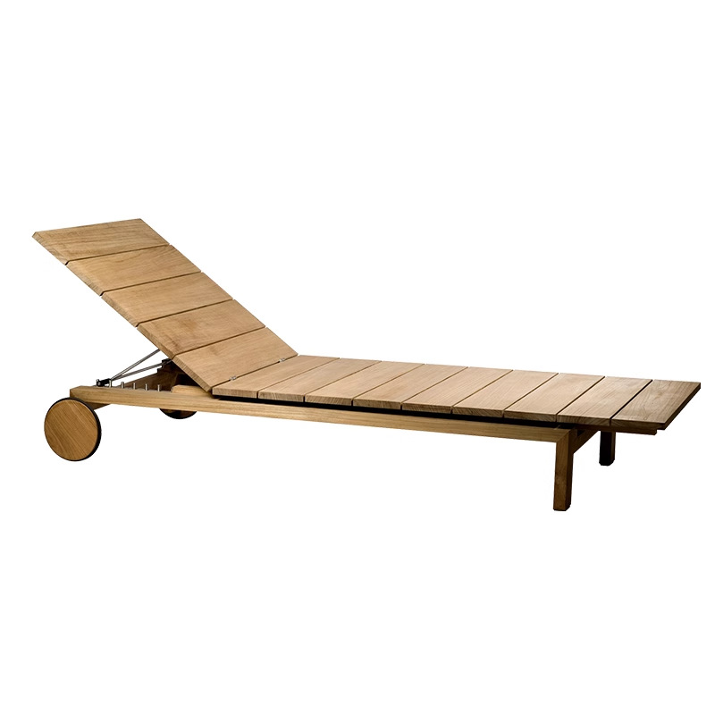 Tumbonas al aire libre, patio de villa, teca al aire libre, piscina impermeable, cama de cama, hotel al aire libre, casa de familia, silla de playa de madera maciza