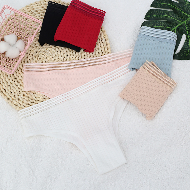 Cotton T-back Underwear 4