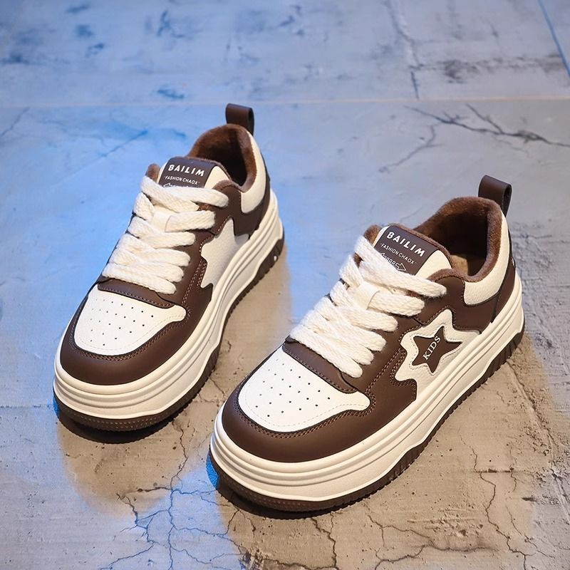 Zapatillas Deportivas Blancas Ligeras y Modernas Meilade para Mujer, Primavera 2025, Nuevas, con Suela Gruesa, Versátiles, Estilo Estudiantil, Casuales