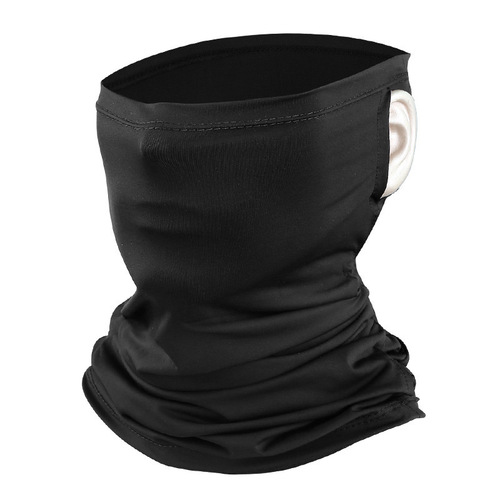 Ice silk sun protection hood and scarf summer outdoor cycling mask breathable sun protection face and neck protection ice silk scarf