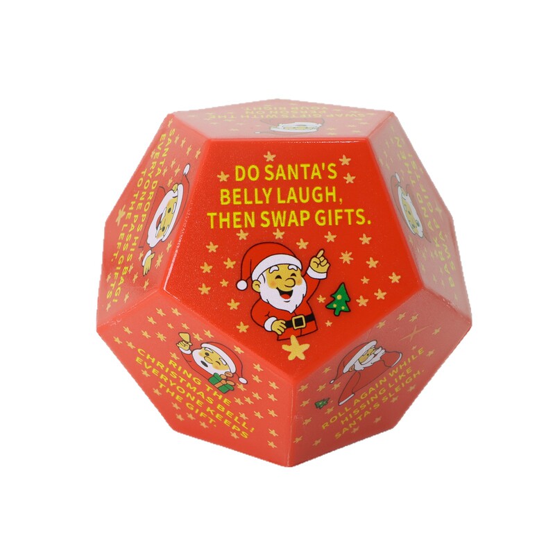 跨境Hilarious Christmas Gift Exchange Party GameDice圣诞骰子|undefined
