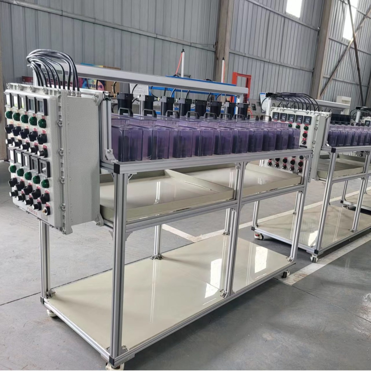 实验萃取槽灰色PVC 5L混合澄清槽