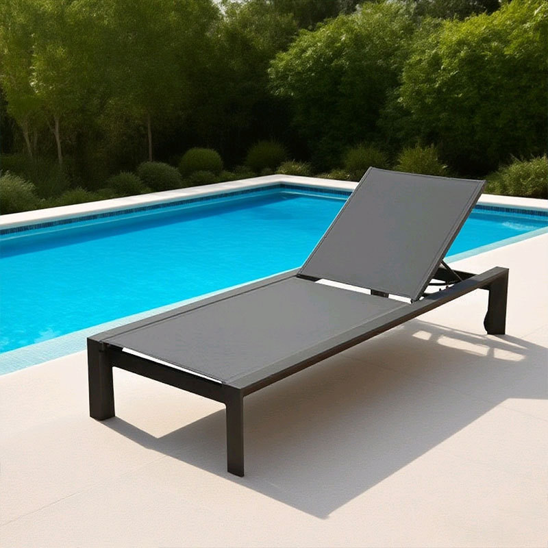 Silla de piscina al aire libre a prueba de agua al aire libre protección solar hotel villa patio jardín al aire libre silla de playa