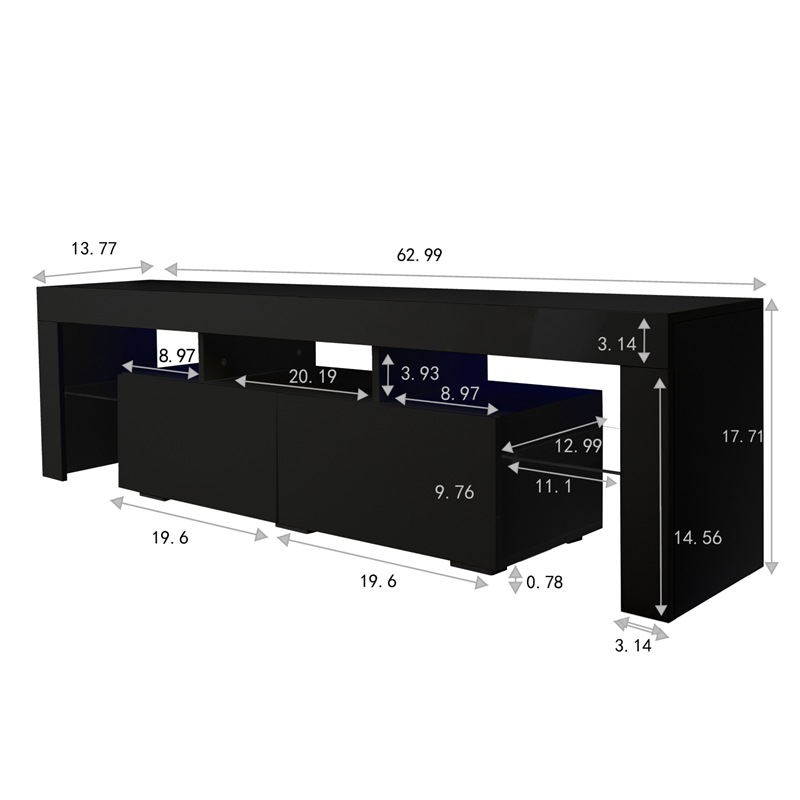 Gabinete de TV simple moderno hogar pequeño apartamento sala de estar gabinete de pared pequeño apartamento sala de alquiler gabinete de piso gabinete de cine y televisión