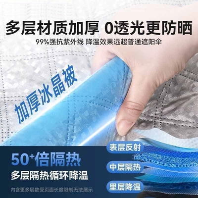 in winter, Car snow shield