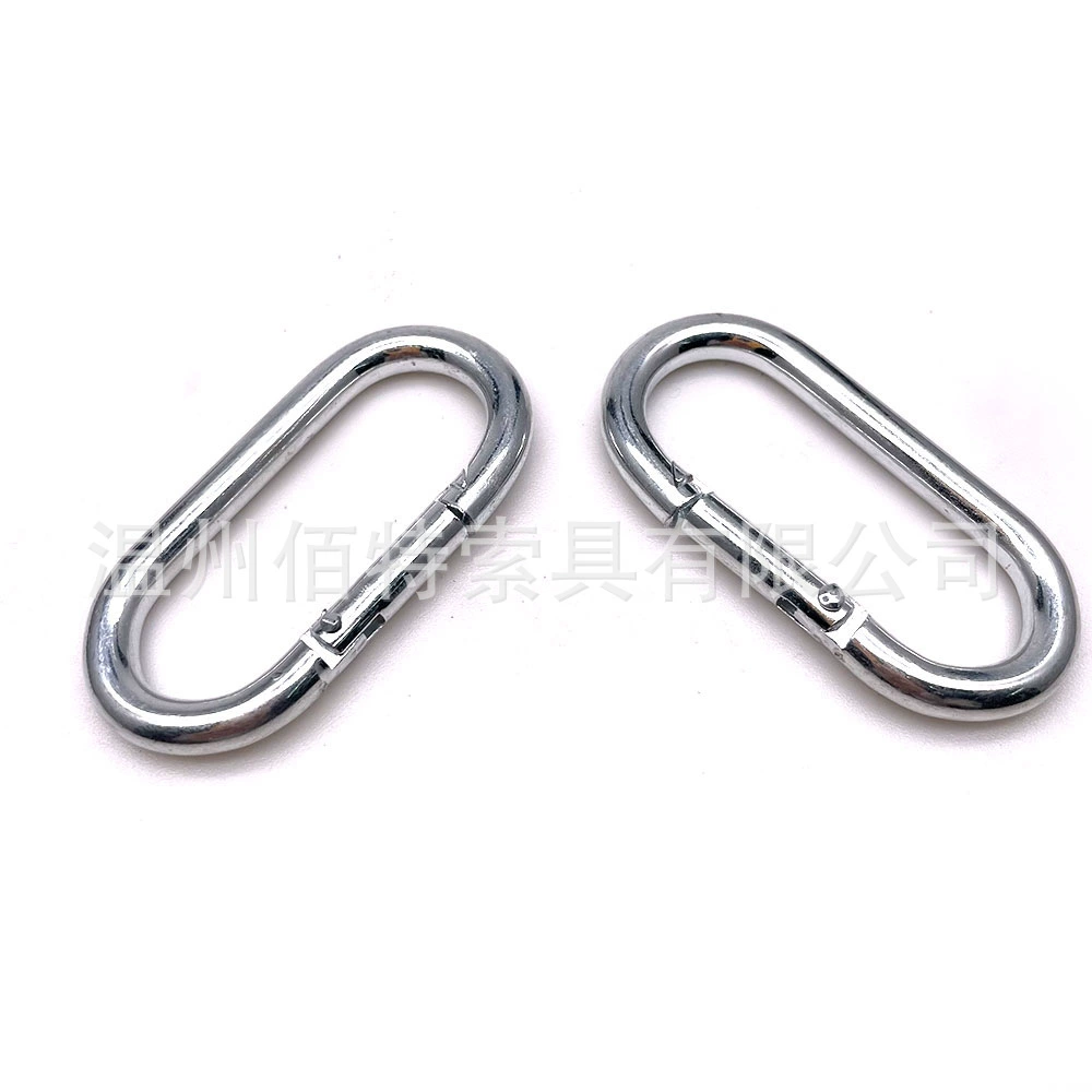 Заводская поставка такелажа аксессуары для морского оборудования электро-оцинкованная взлетно-посадочной полосы типа быстрого подключения пряжки трос пружинный крюк