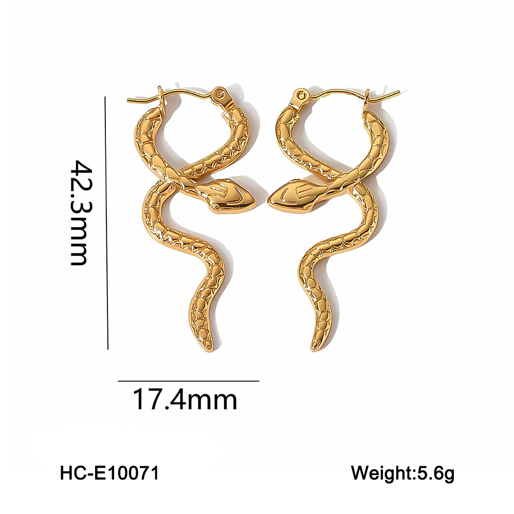 9g Weight Ion Plating (IP) Gold Plating Process 316 Stainless Steel Ear Needle Material 18K Real Gold Plated Plating Material Earrings Classification 1 Pair Quantity Casual Occasion 304 Stainless Steel Material Geometric Pattern Women's Gender Simple Style Style Waterproof Non Tarnish, Plating Craft Ion Plating (IP) Real Gold Plated Geometric Titanium Steel Simple Style Waterproof Non Tarnish Earrings 9