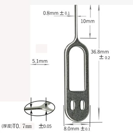铜及铜合金材;铝及铝合金材;手机取卡器
