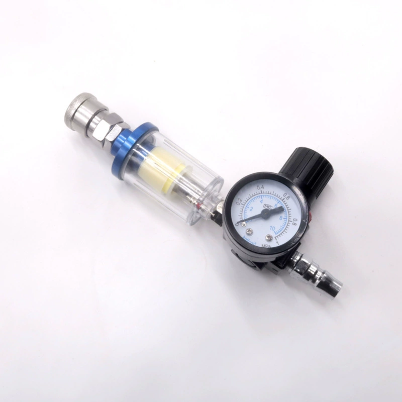 Заводской прямой быстроразъемный соединитель 1/4 "воздушный компрессор водомасляный сепаратор AFR2000 источник воздуха процессор газ