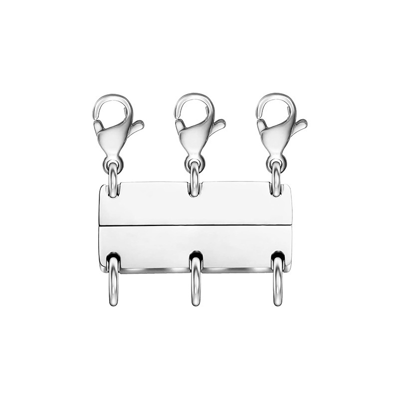 자석 버클 012-실버 3열